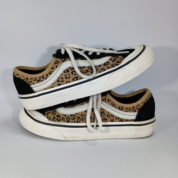 Vans Style 36 Decon Sf Leopard Casual Athletic Shoes 500714 Women's Size 5.5 - Picture 4 of 9